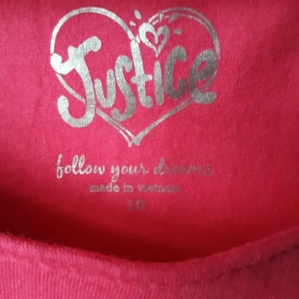 Justice Glitter Big Girl Sundress Sleeveless Birthday Dress size 10